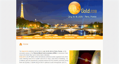 Desktop Screenshot of gold2018.org